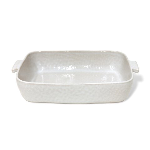 Cozina White Rectangular Baker