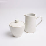 Cozina White Sugar Bowl with Lid