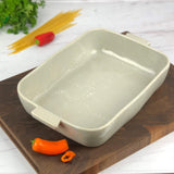 Cozina Gray Rectangular Baker