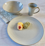 Rhapsody Fog Round Serving Platter