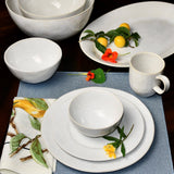 Cozina White Mugs-Set/4