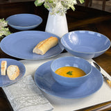 Rhapsody Blue Dinnerware 12 Piece Set