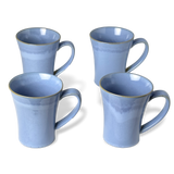 Rhapsody Blue Mugs-Set/4