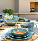 Stillwater Verde Dinnerware 12 Piece Set