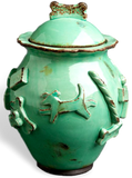 Dog Treat Jar - Green