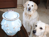 Dog Treat Jar - Baby Blue